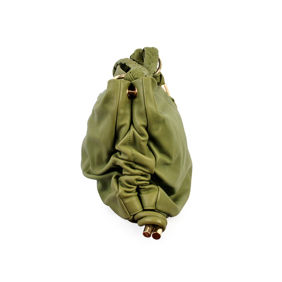 TOD'S Leather Shoulder Bag Green - Picture 6 of 9